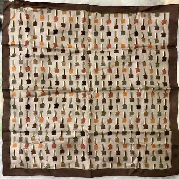 NWT BARBIERI Silk Scarf 🇮🇹 Made in Italy 🇮🇹 - Picture 2 of 3